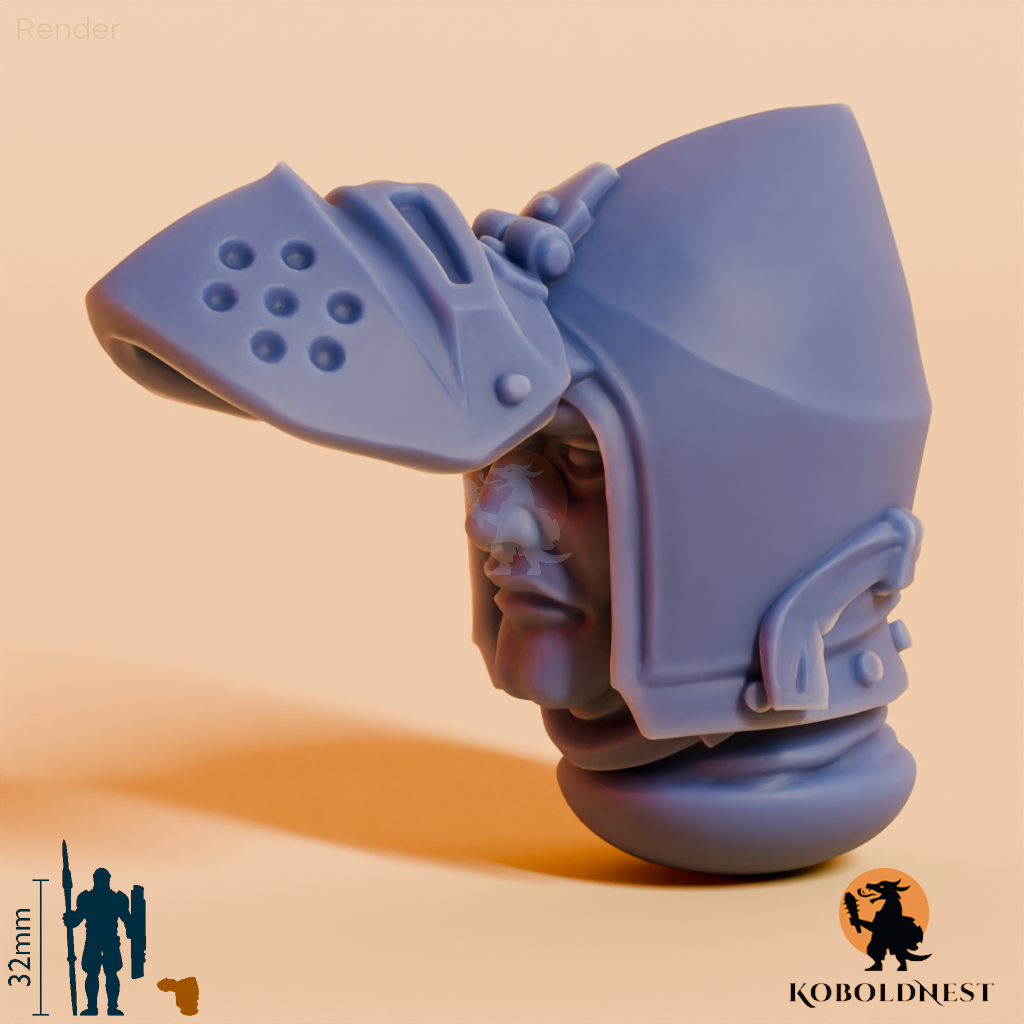 Männerkopf - 23