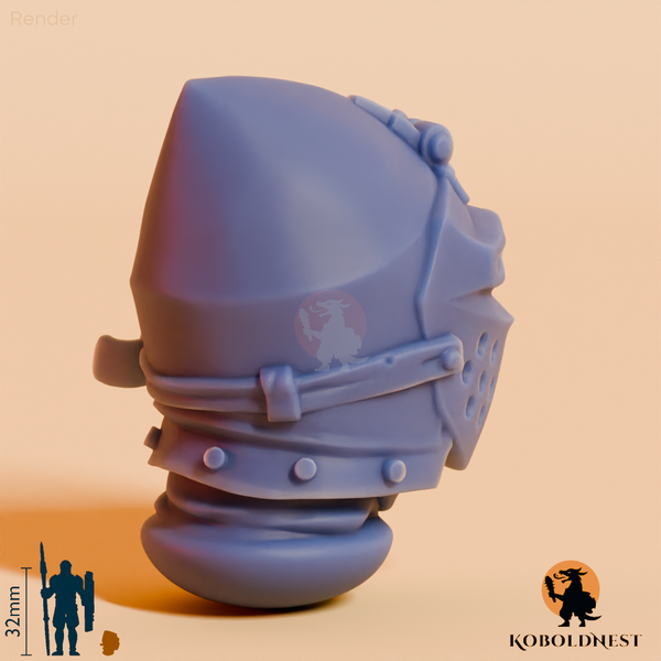 Männerkopf - 24