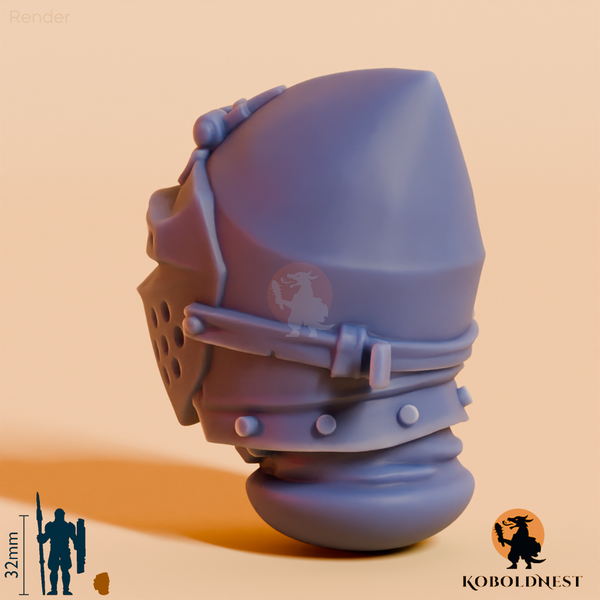Männerkopf - 24