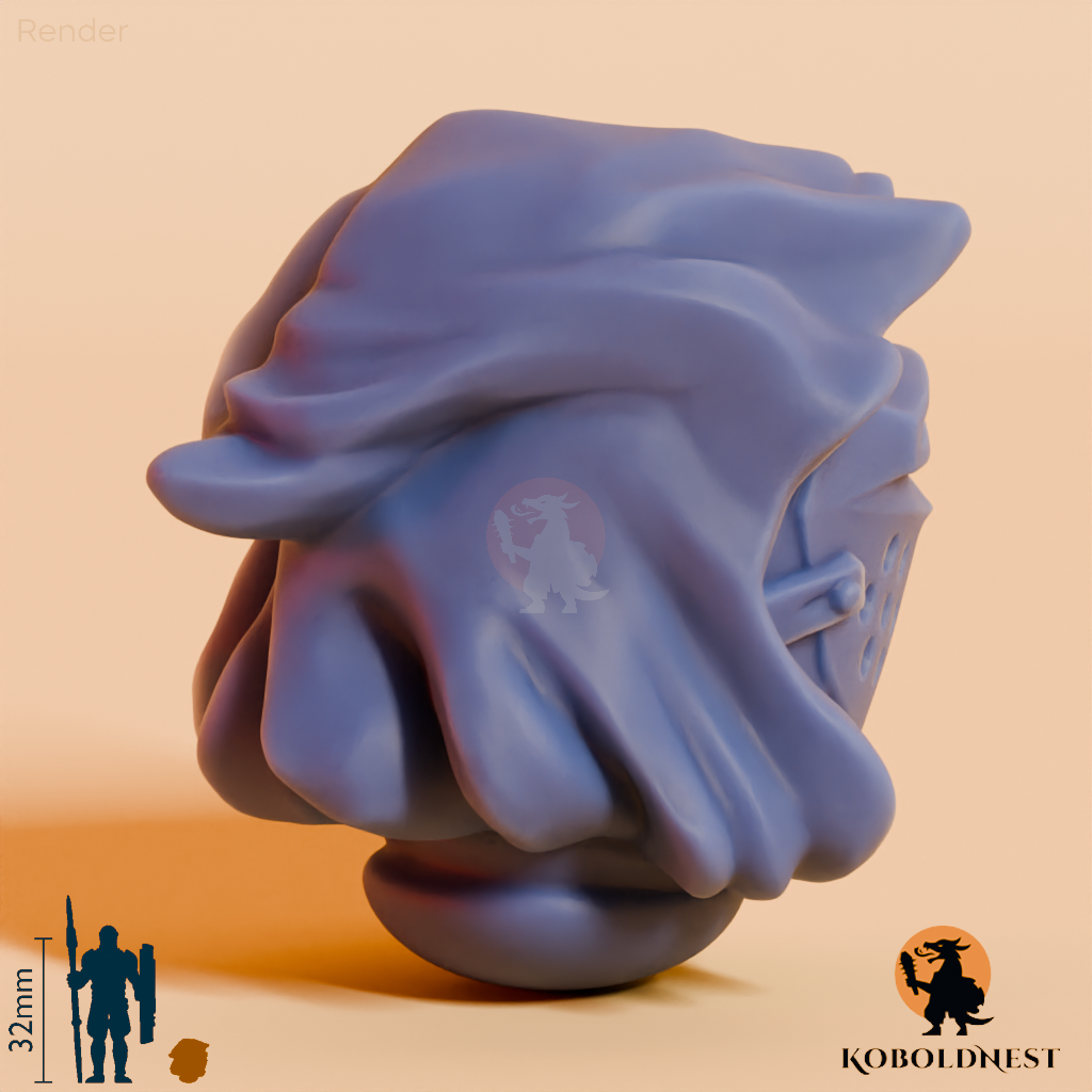 Männerkopf - 30