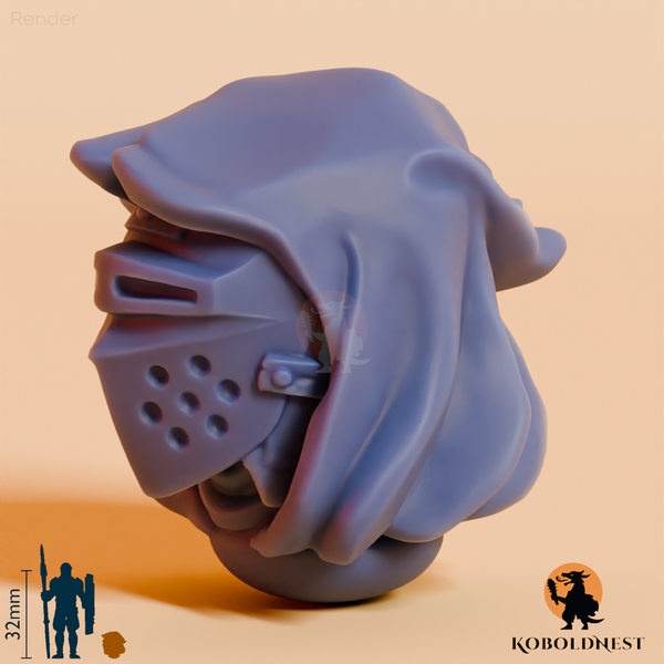 Männerkopf - 30