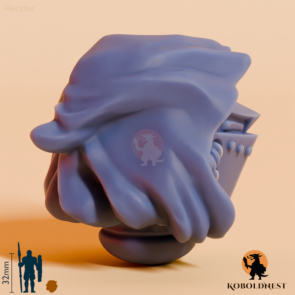 Männerkopf - 32