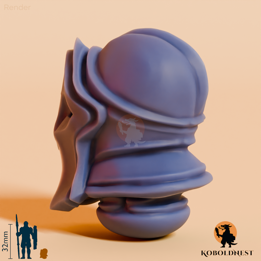 Männerkopf - 33