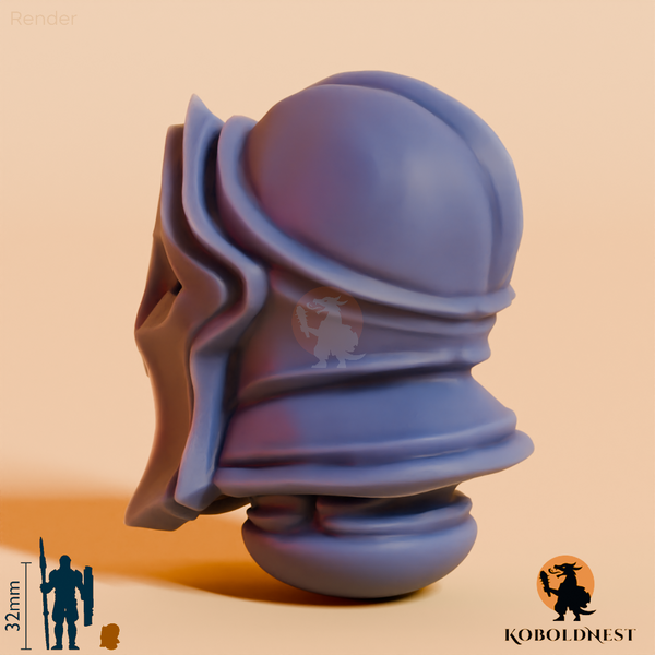Männerkopf - 33