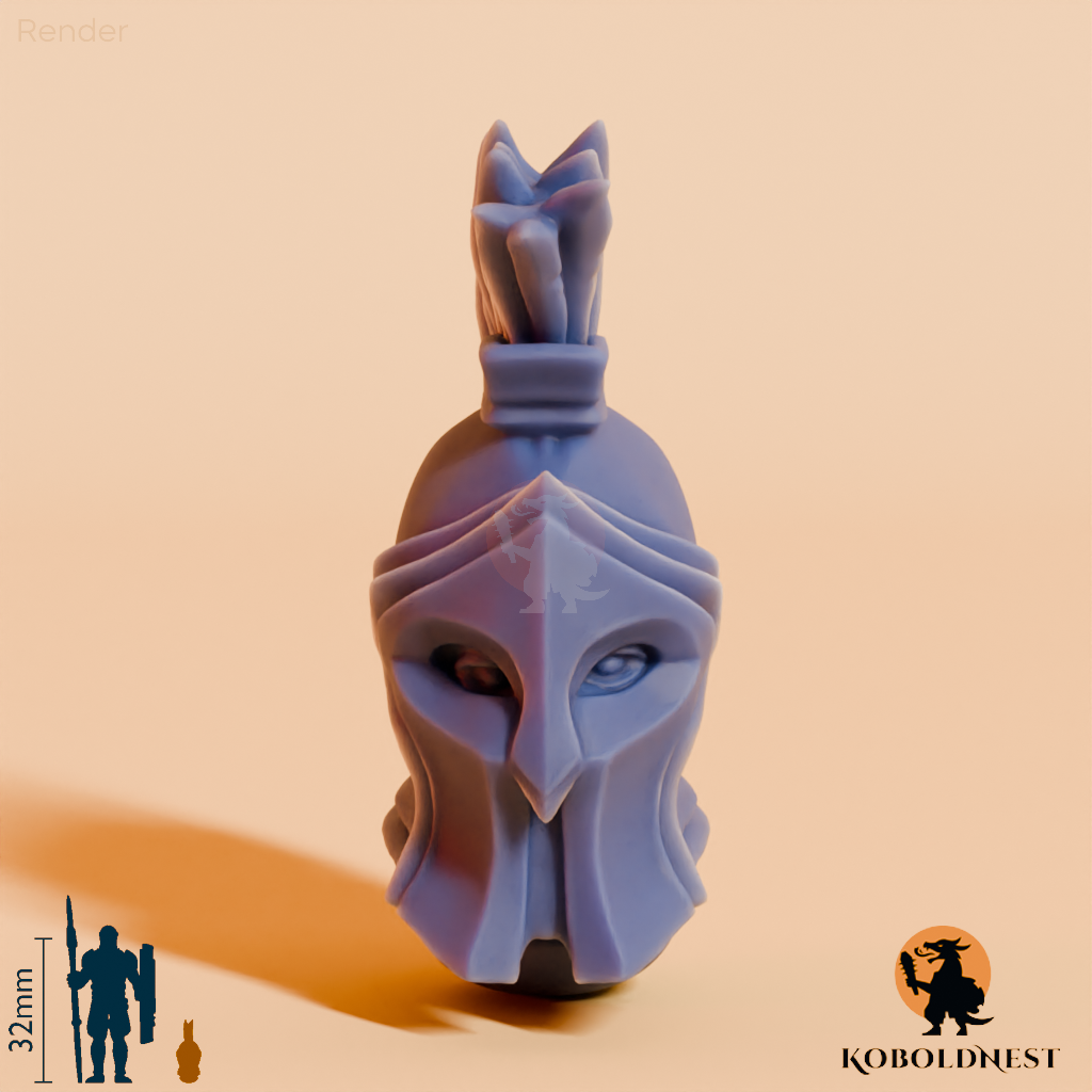 Männerkopf - 34