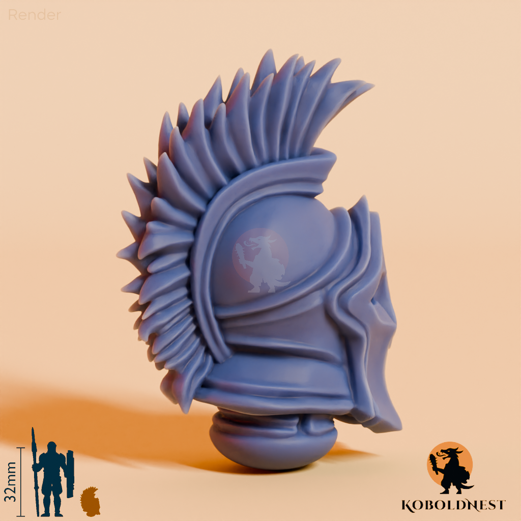 Männerkopf - 34