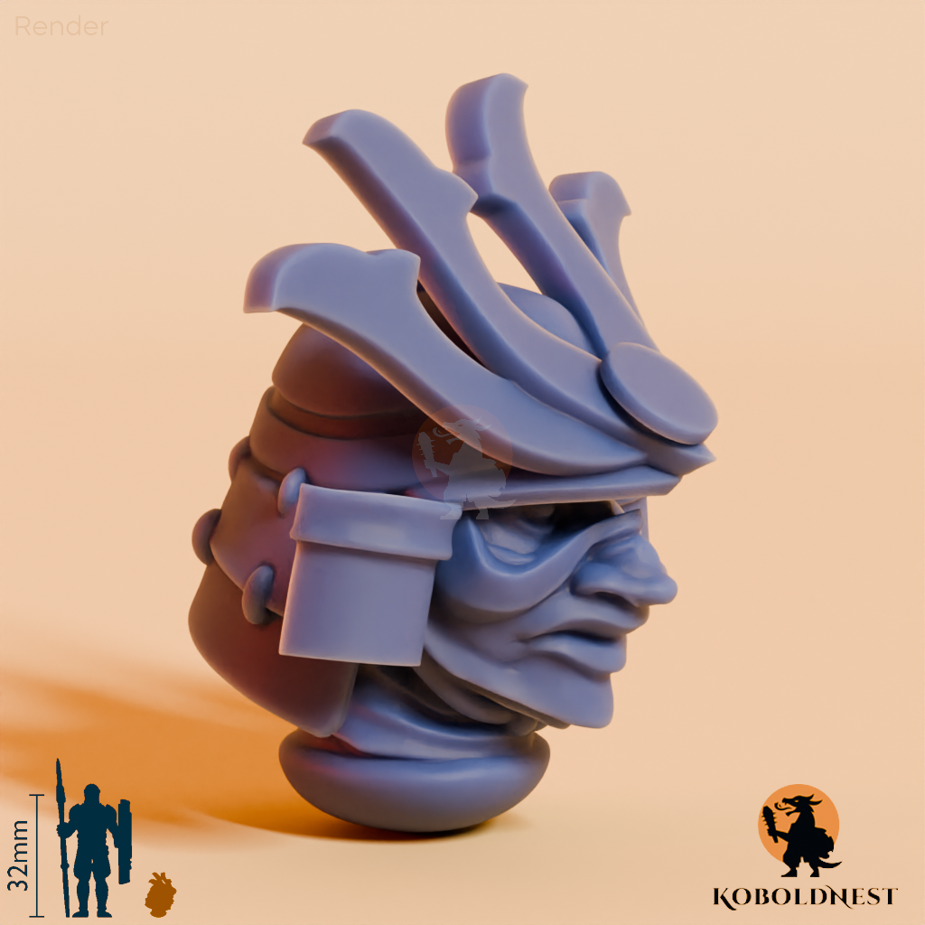 Männerkopf - 36