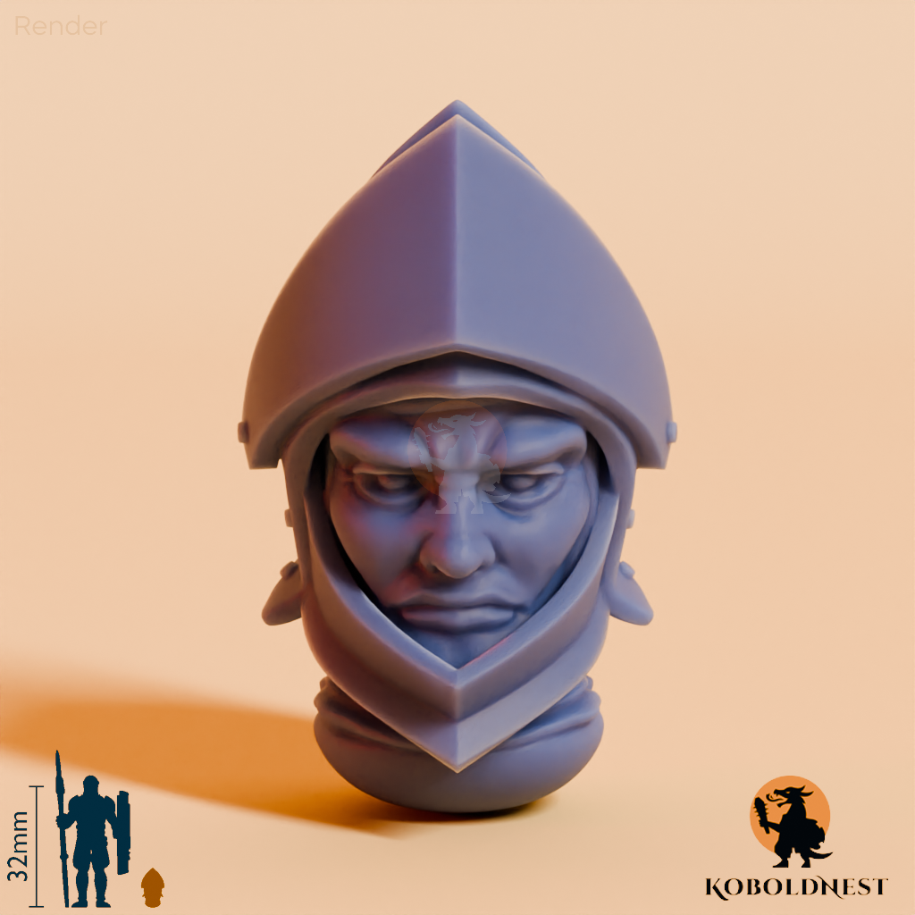 Männerkopf - 38