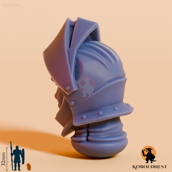 Männerkopf - 38