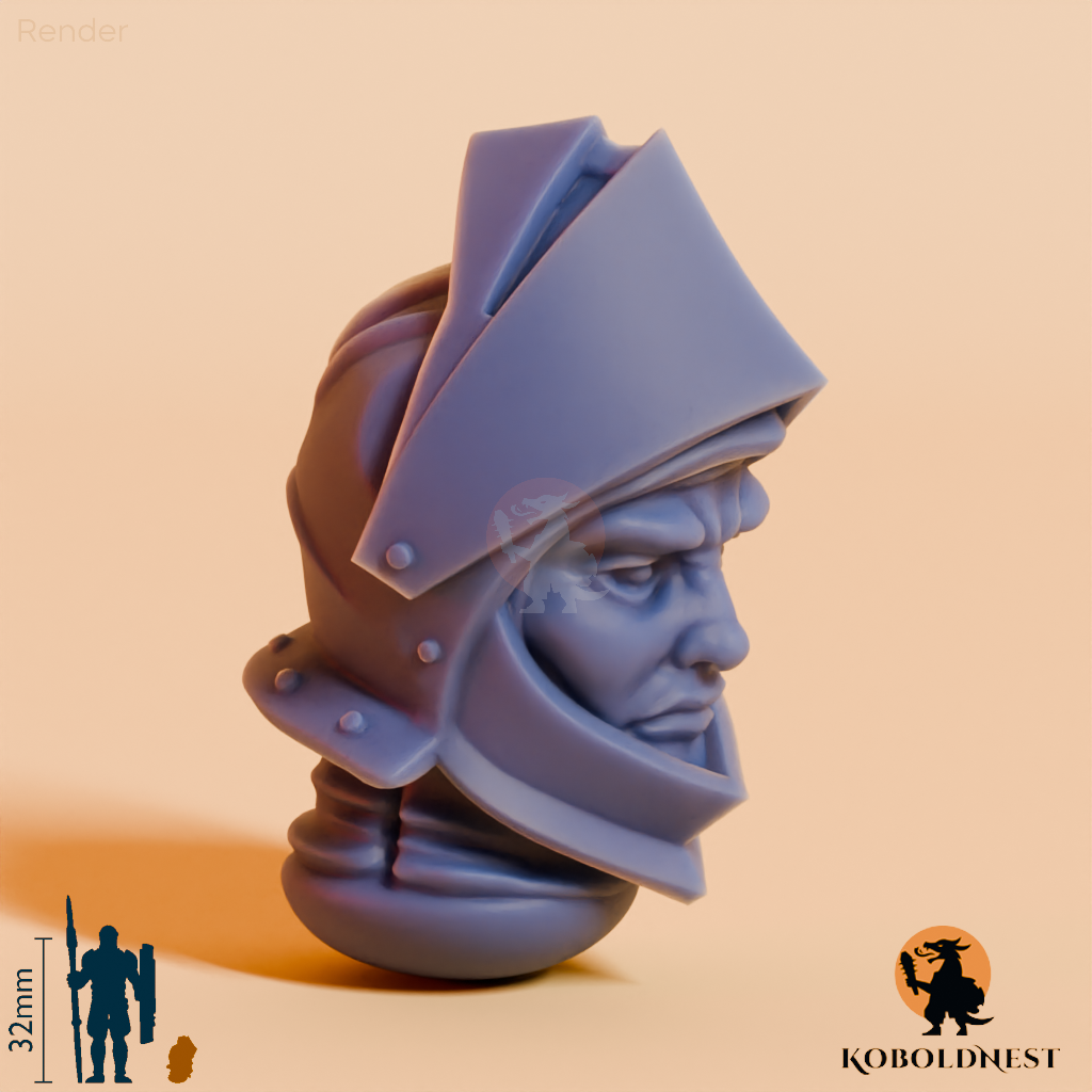 Männerkopf - 38