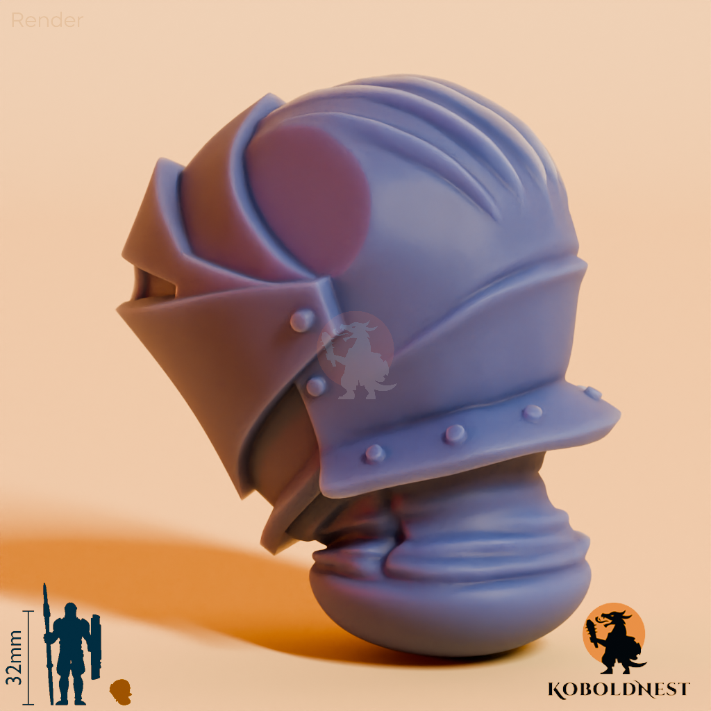 Männerkopf - 40