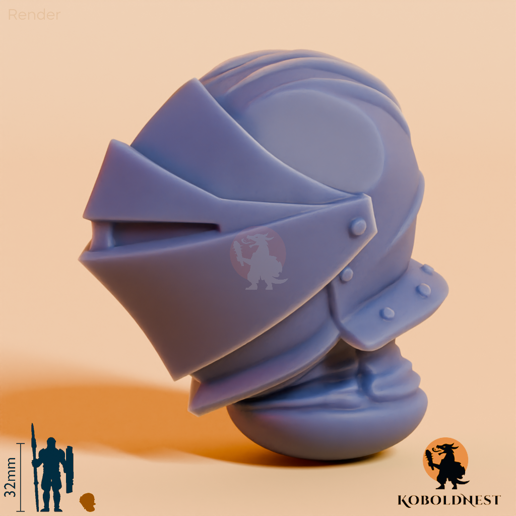 Männerkopf - 40
