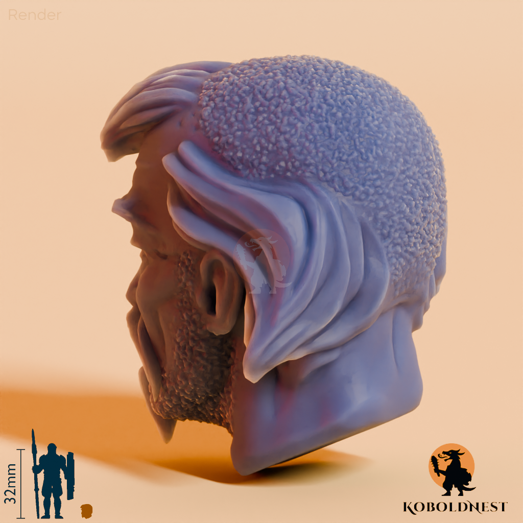 Männerkopf - 46