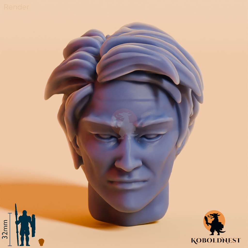 Männerkopf - 47