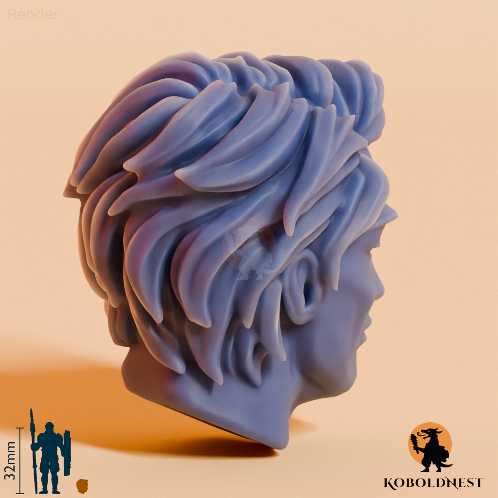 Männerkopf - 47