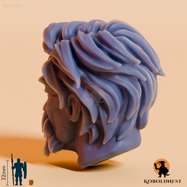 Männerkopf - 48