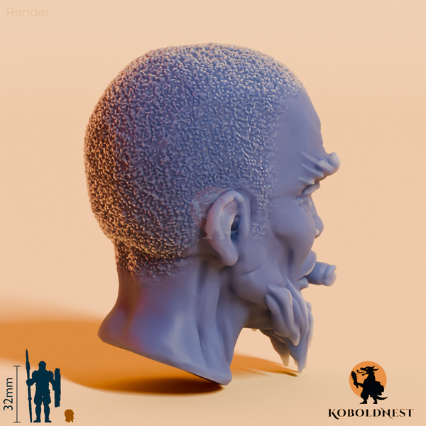 Männerkopf - 49