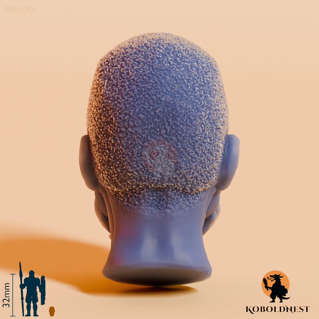 Männerkopf - 49