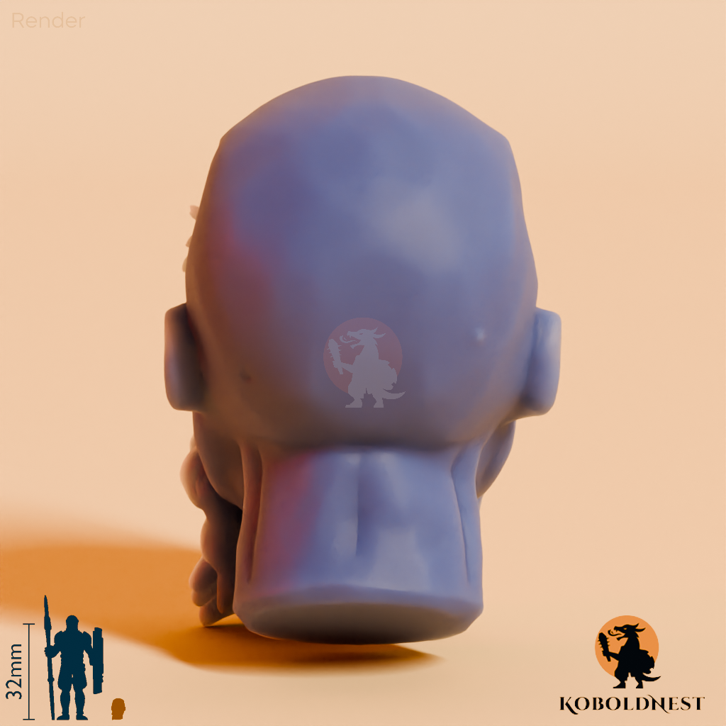Männerkopf - 5