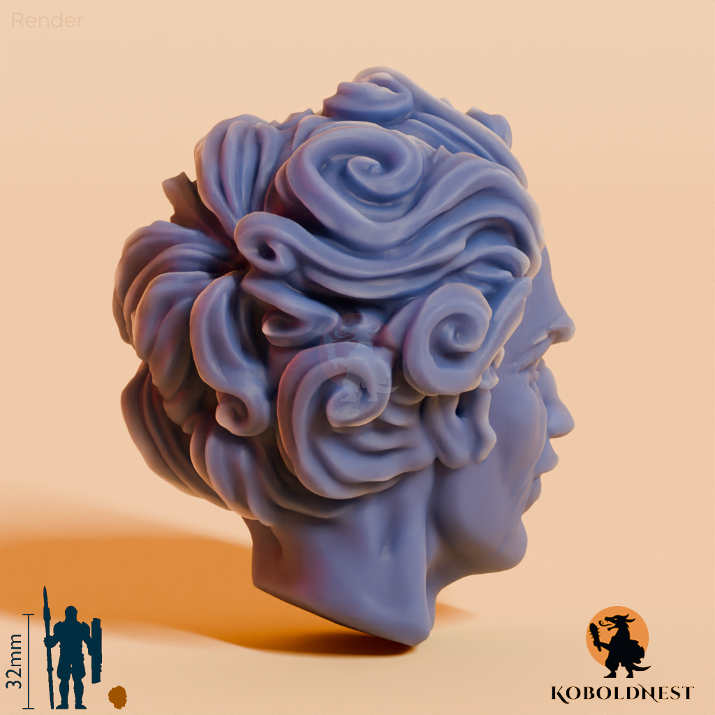 Männerkopf - 54