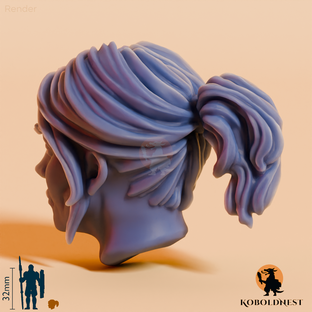 Männerkopf - 58