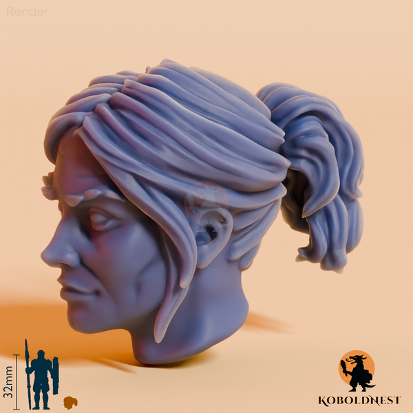 Männerkopf - 58