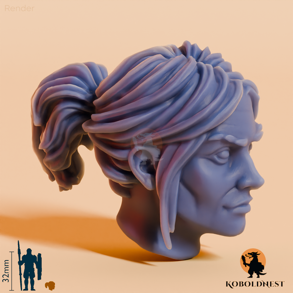 Männerkopf - 58