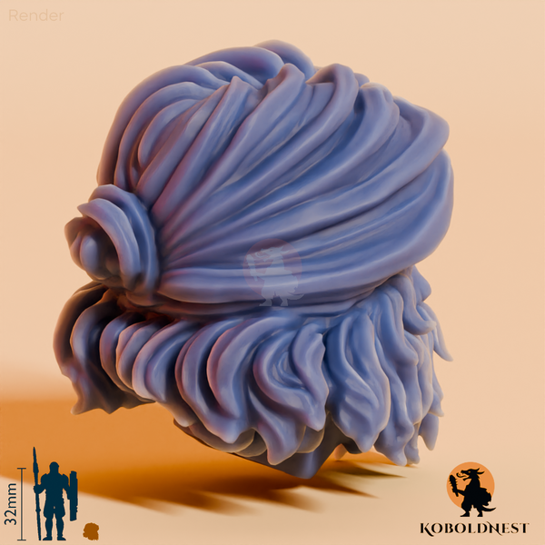 Männerkopf - 63
