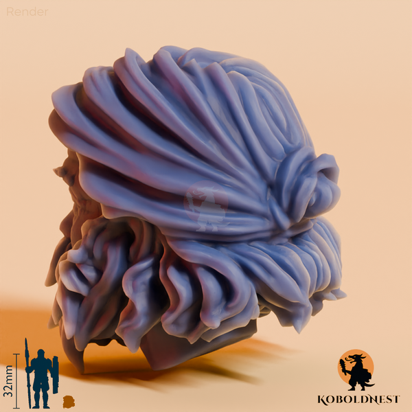 Männerkopf - 63