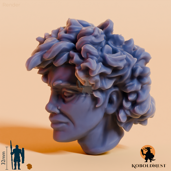 Männerkopf - 66