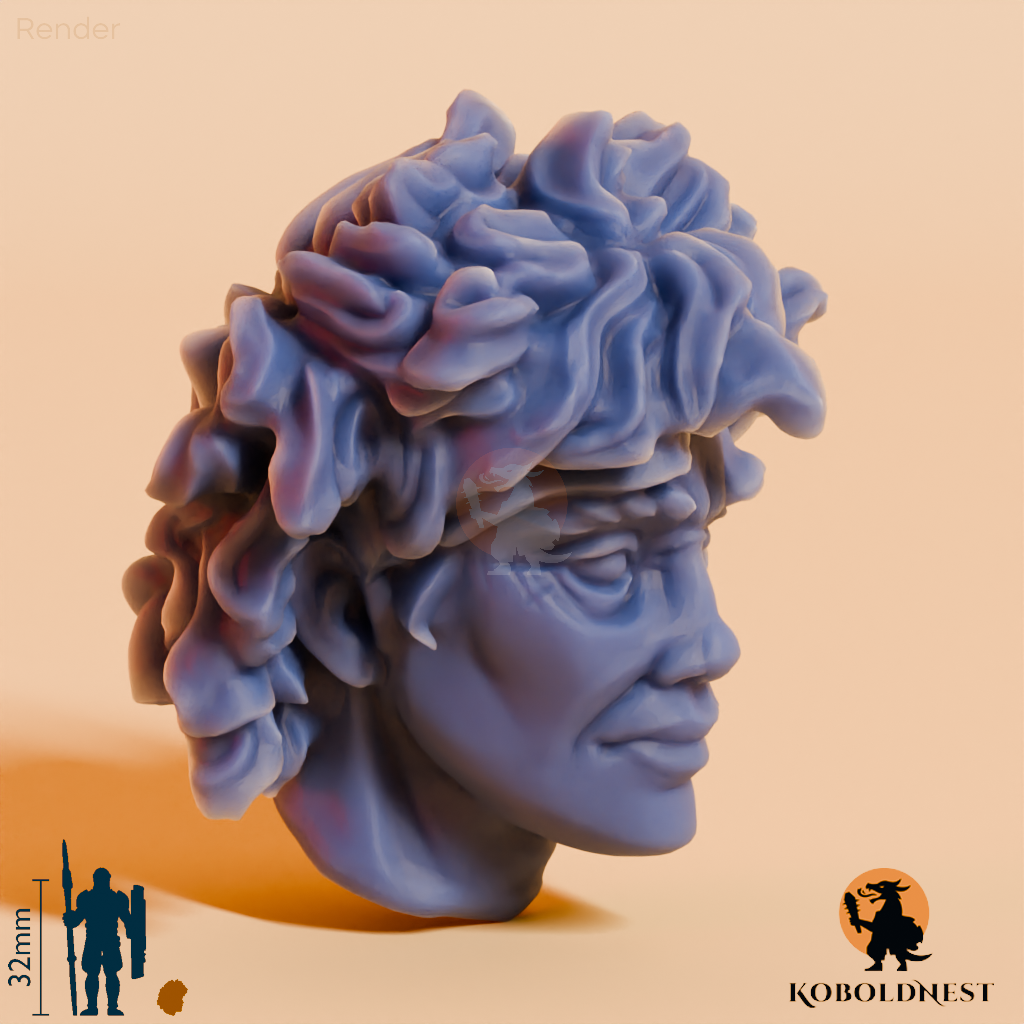 Männerkopf - 66