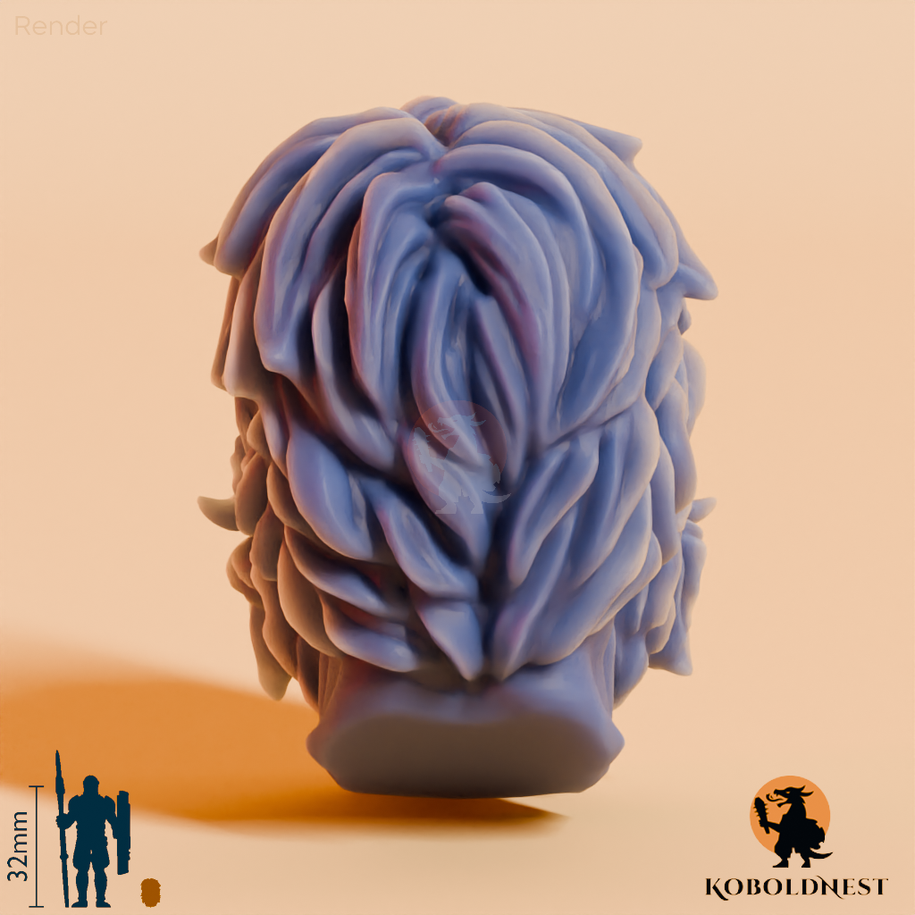 Männerkopf - 68