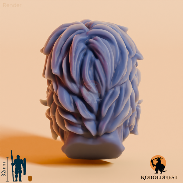 Männerkopf - 68