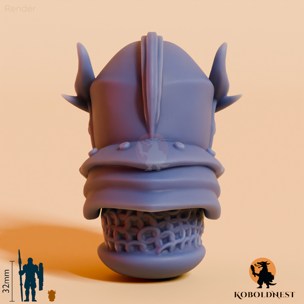 Männerkopf - 69