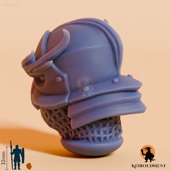Männerkopf - 69