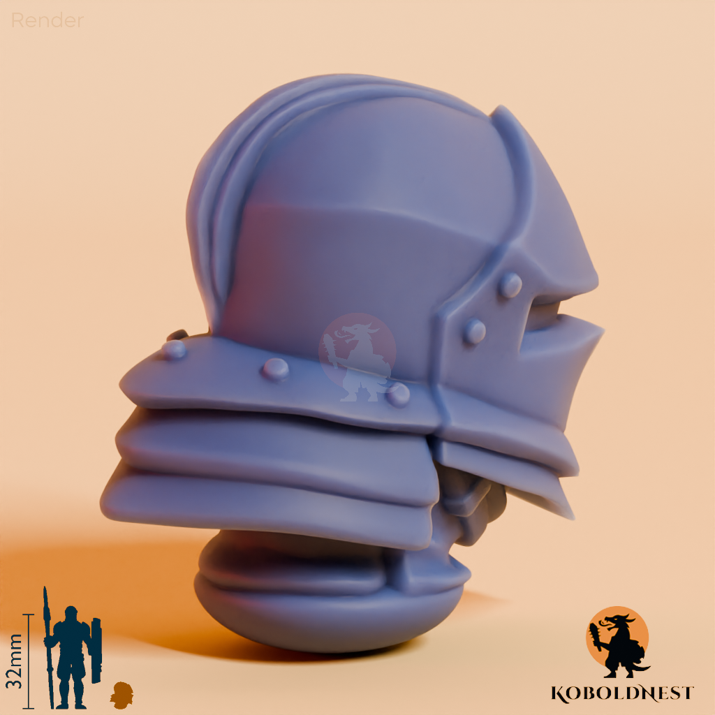 Männerkopf - 71