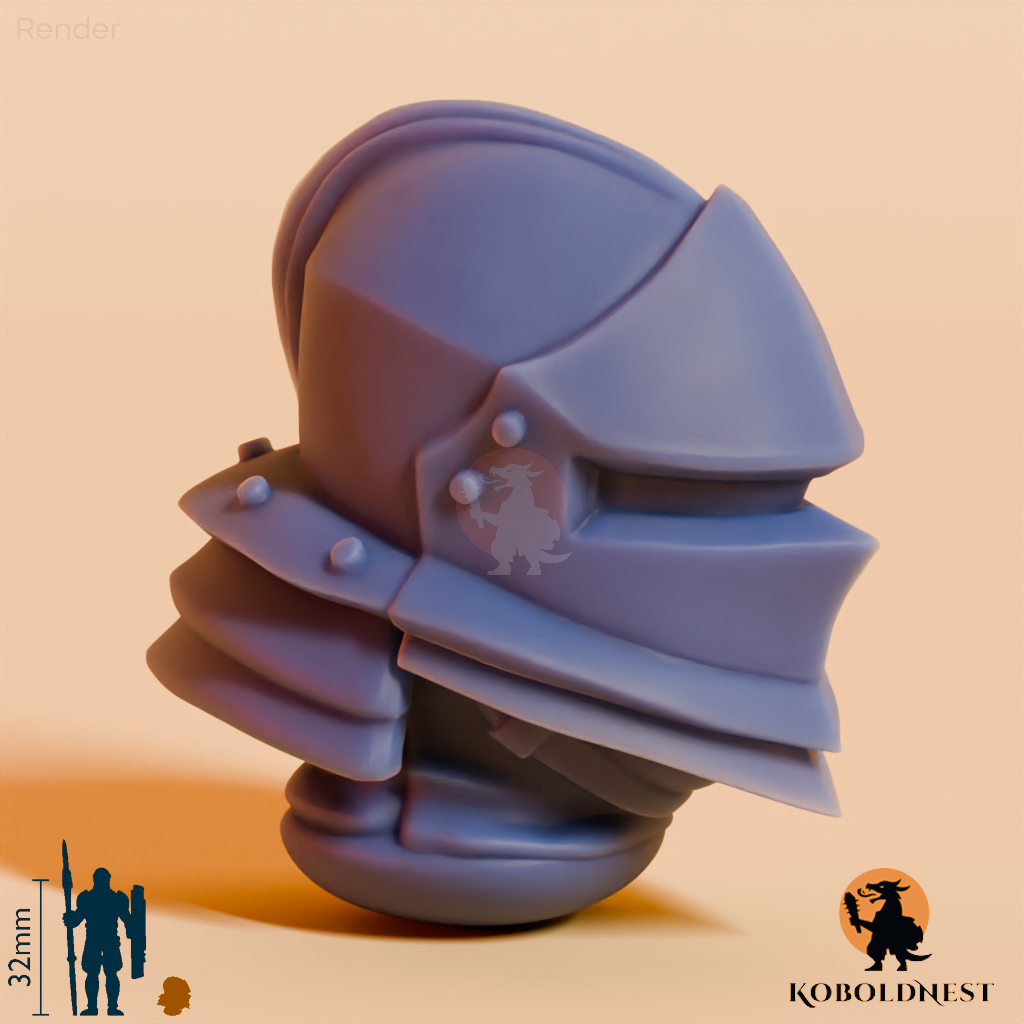 Männerkopf - 71