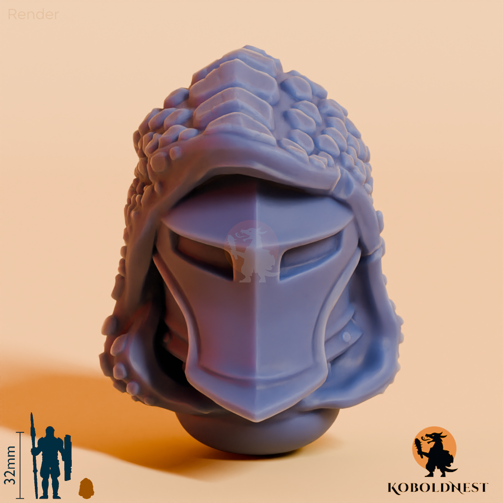 Männerkopf - 74