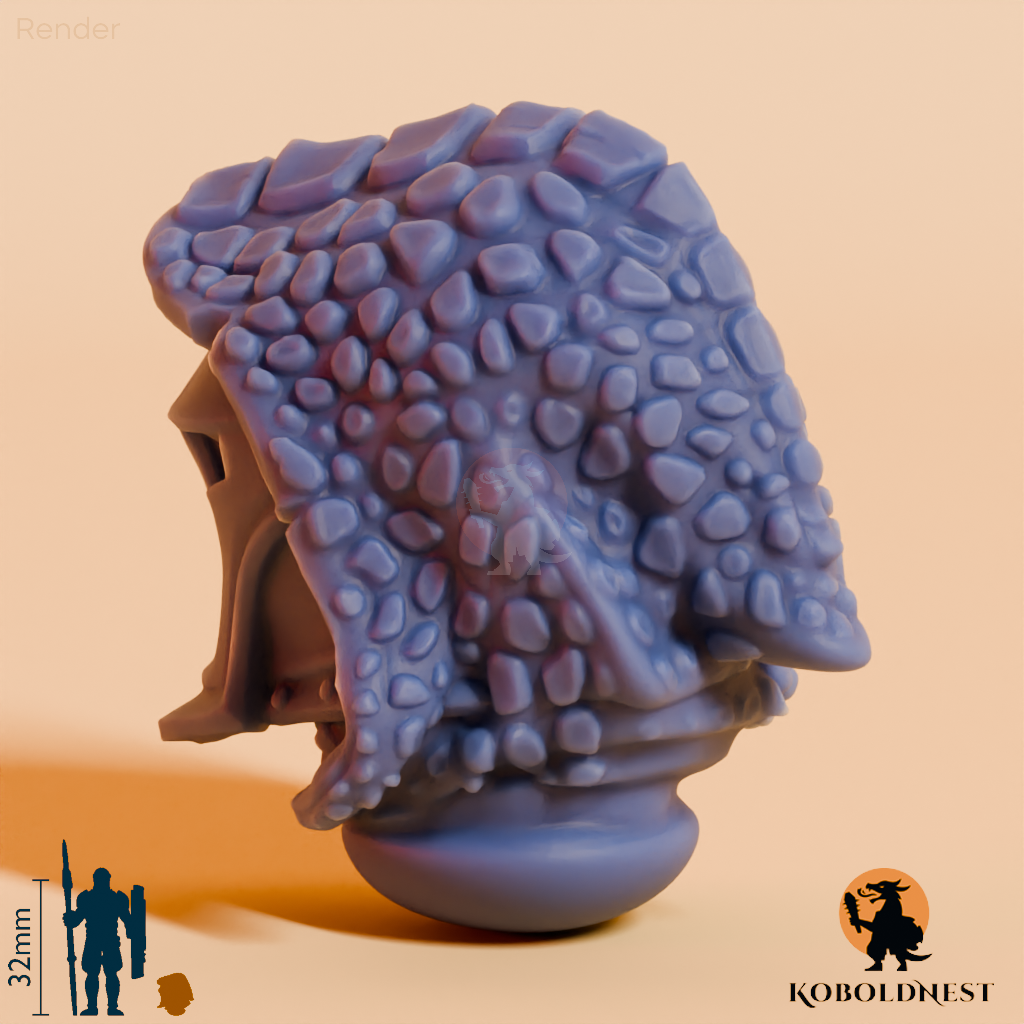Männerkopf - 74