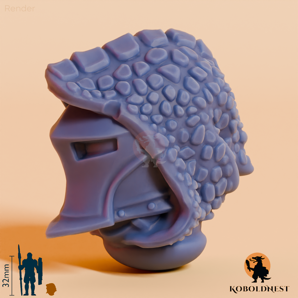 Männerkopf - 74