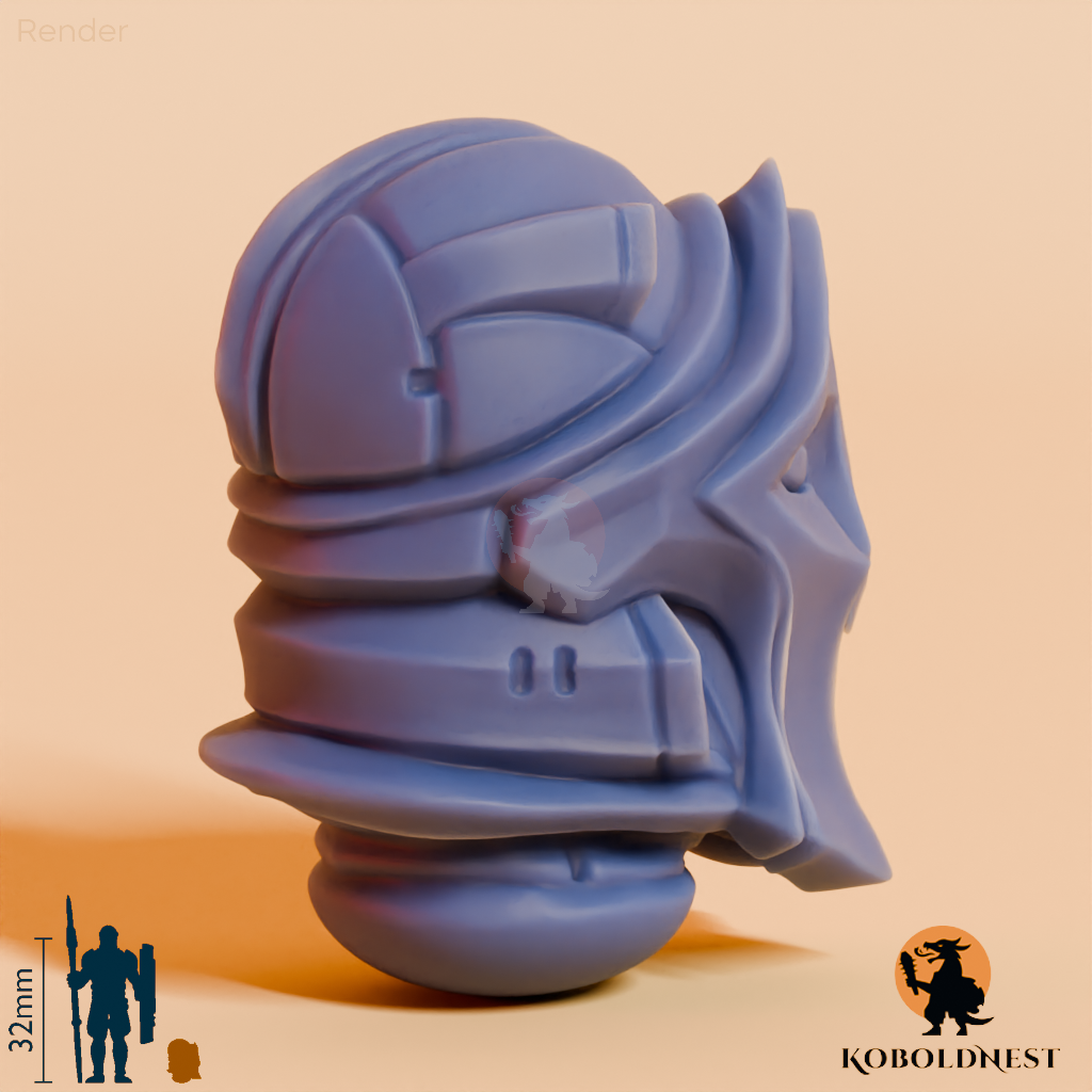 Männerkopf - 76