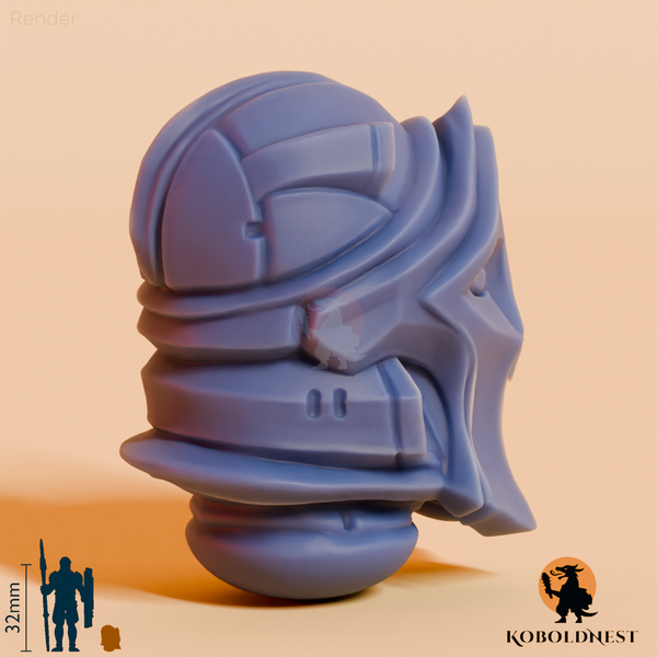 Männerkopf - 76