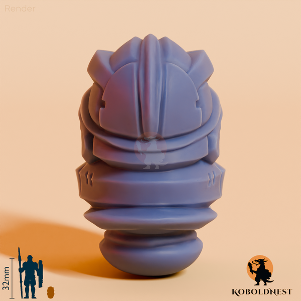 Männerkopf - 76