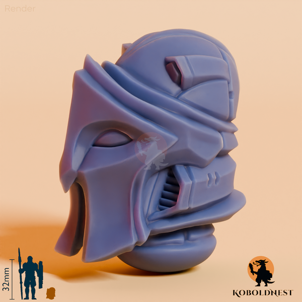 Männerkopf - 76