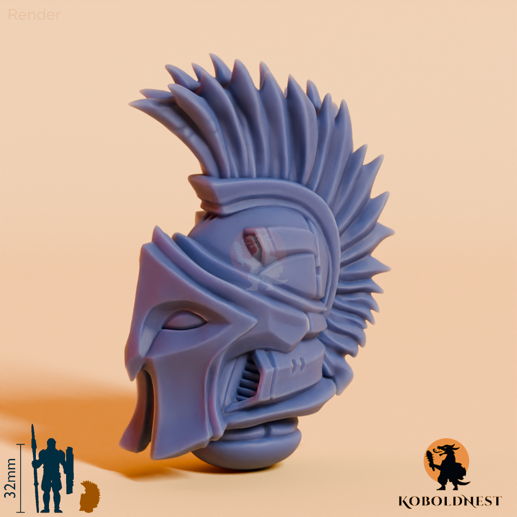 Männerkopf - 77