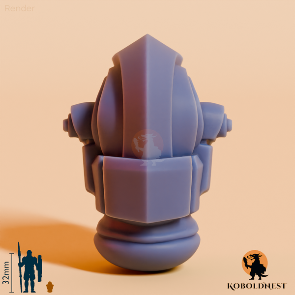 Männerkopf - 78
