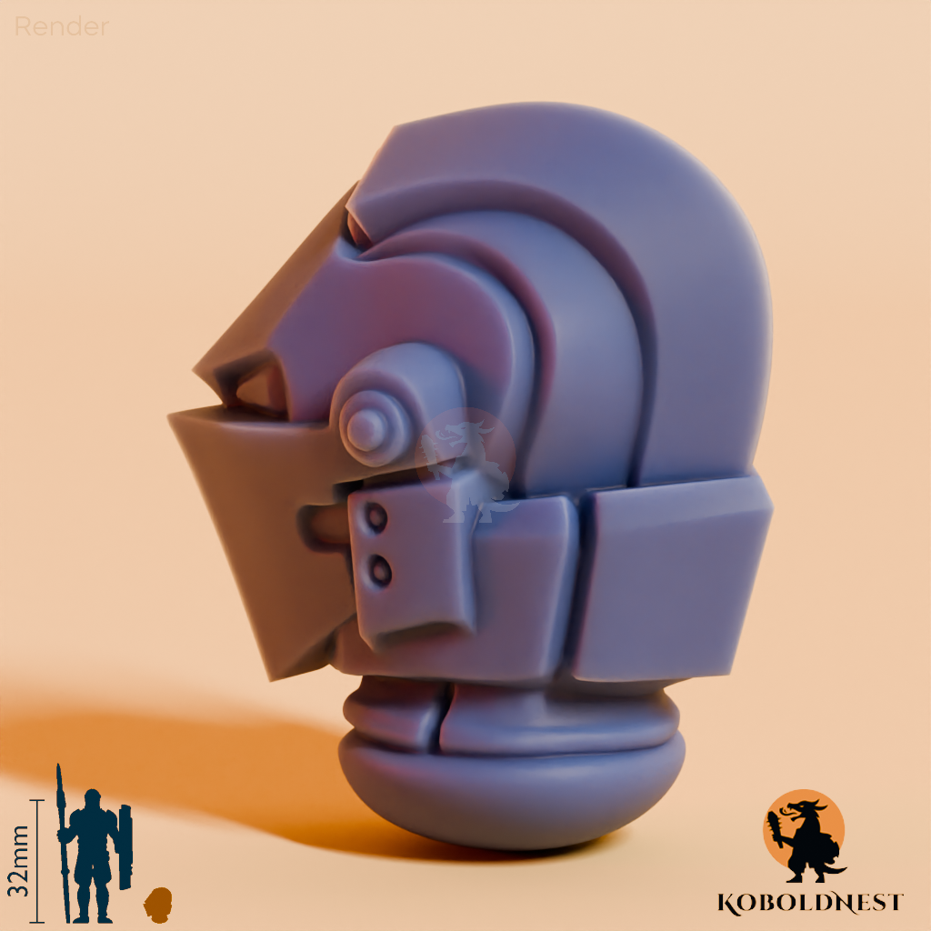Männerkopf - 78