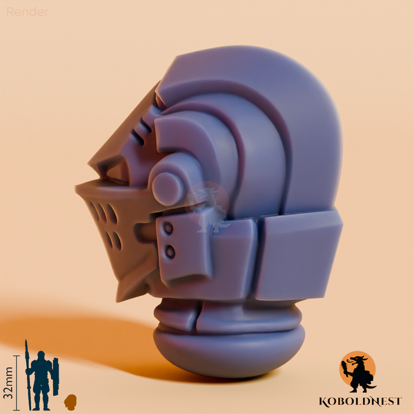 Männerkopf - 79