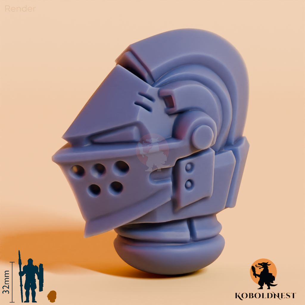 Männerkopf - 79