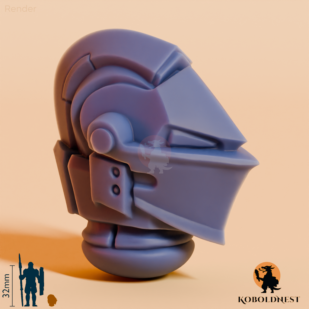 Männerkopf - 80